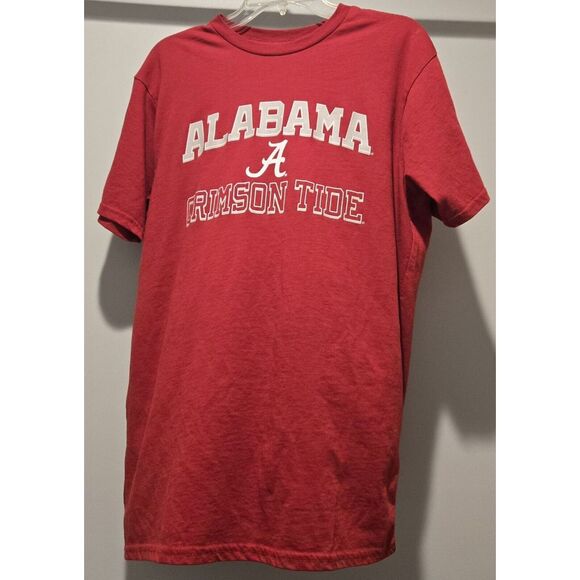 Champion Other - Alabama Crimson Tide T-Shirt Red‎ Graphic Tee College Football Fan Apparel Large